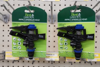 Lot Of 2 Brand New Best Garden Impact Sprinkler Head