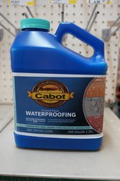 Brand New Cabot Crystal Clear Waterproofing (one Gallon)