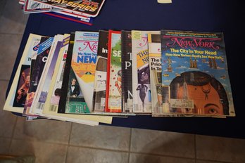 Small Lot Of Collectible NY Times Magazines