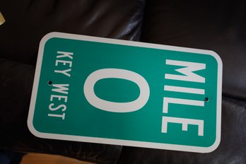 Mile 0 Key West Sign
