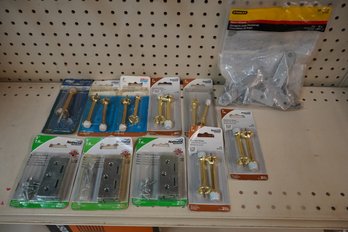 Lot Of 10 Brand New Door Stops And Door Hinges, H37