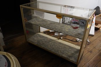 All Glass Store 2 Tier Display Case