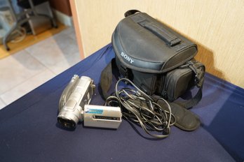 Vintage SONY Camera With Bag