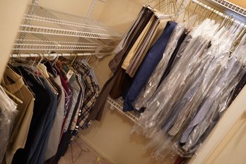 Entire Closet Of Men's Clothing - Mostly Large - Dress Pants 36-38