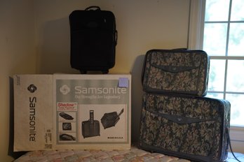 Four Pieces Of Luggage Including Samsonite