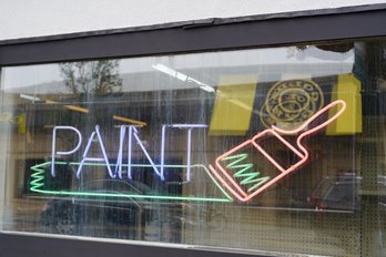 Paint Neon Store Light (Working)