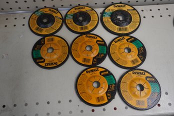 Lot Of 8 Brand New DeWalt Cutting/grinding Wheel (1/4' C24R)