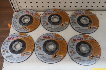 Lot Of 6 Brand New SAIT Grinding Cutting Disc,