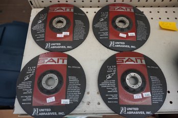 Lot Of 4 Brand New SAIT Grinding Discs