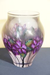 High End David Lotton 1998 Signed Mixed Bouquet Heavy Vase Paid $1200