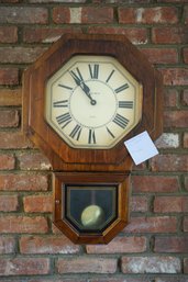 Verichon Wood Pendulum Wall Clock