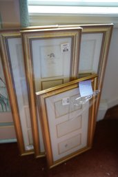 Four Kohl's Gold Tone Picture Frames, New In Packaging