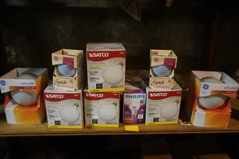 Lot Of Assorted Brand New Light Bulbs