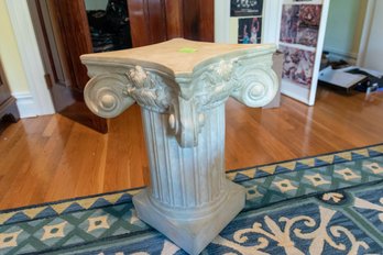 Greek Design Clay Pedestal