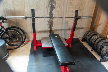 High End- Relflex Bench Press With Barbell Only