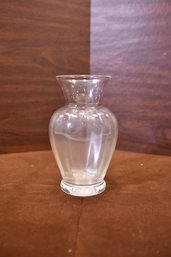 1990s Tiffany & Co. Crystal Optic 'chinese' Vase