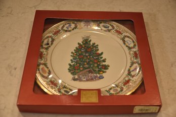 New In Box Lenox Christmas Edition Plate