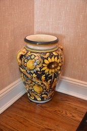 Beautiful Tall Italian Style Ceramic Large Vase Decoration