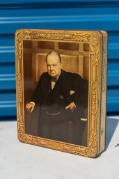 Sir Winston Churchill Tin Box