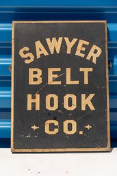 Sawyer Belt Hook Go Wood Sign