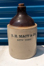 R.H. MACY & CO. New York Ceramic Jug