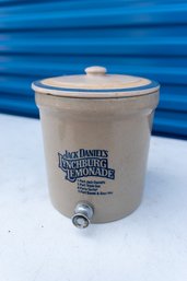 Vintage Ceramic Jack Daniels Lynchburg Lemonade Jug Dispenser