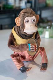 Vintage Clapping Monkey Toy
