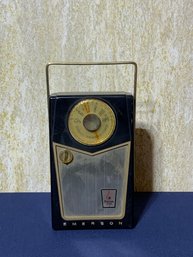 Blast From The Past-Vintage Emerson Model 888 Eight Transistor Nevabreak Pocket Radio