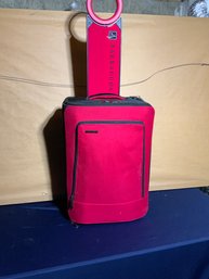 Like New With Tag Attached - Pink Barracuda San Francisco Rolling Luggage