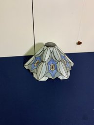 Vintage Stained Glass Lampshade