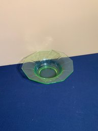 Vintage Uranium Glass Bowl