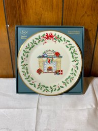 Vintage Lenox 1993 Limited Edition Annual Holiday Collector's Plate With Box