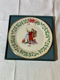 Vintage Lenox 1994 Annual Holiday Collector's Plate With Box