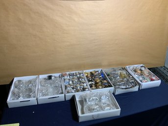 Group Of 7 Boxes Of Watches - White Box Lot Of Watches 3