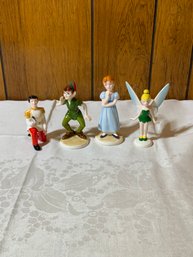 Lot Of 4 Vintage Disney Ceramic Figurines