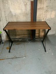 Simple Wood/metal Desk/side Table