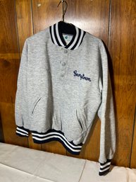 Vintage Georgetown Grey Jumper, Size Large