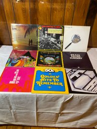 Lot Of 9 Assorted Records Including Chicago! R7