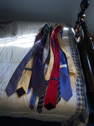 Lot Of 15 Ties, Mixed Brands