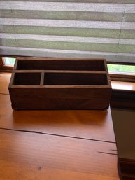 Theresh2ld Wood Desk Organizer