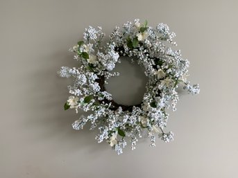 Sweet Faux Floral Spring Wreath