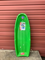 New Green Color Plastic Lighting Sled (48 Inches)