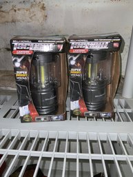 Set Of 2 Bell Howell Taclight Lanterns With Magnetic Base, New In Box