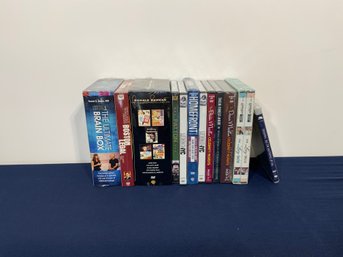 Grouping Of New In Plastic DVDs - Includes A Ronald Regan Box Set