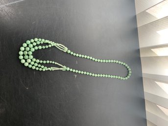 Alluring Beaded Jade Necklace