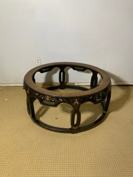 Asian Style Wood Coffee Table Bottom *no Top Glass*