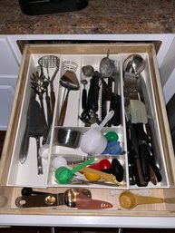 Kitchen Utility Drawer Includes Utensils & Measuring Cups 5