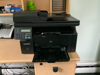 Black HP Laserjet M1212nf MFP Printer