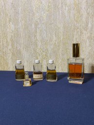 Lot Of 5 Vintage Women Perfumes (used)