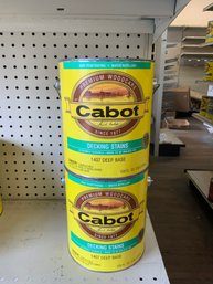 Lot Of 2 Sealed Cabot Decking Stains 1407 Deep Base